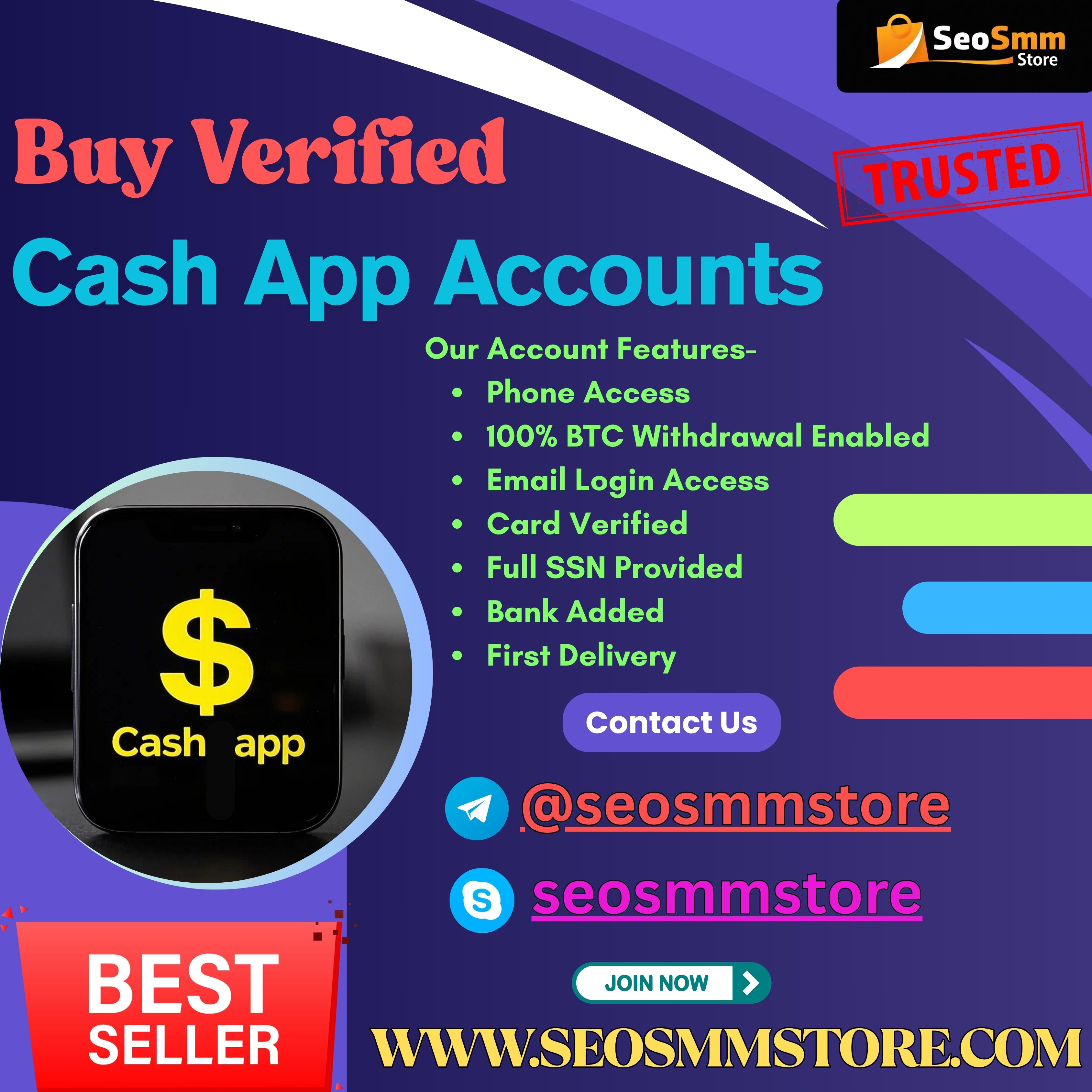 TopMarketingToSEOSMMSToreFor BuyVerifiedCashAppAccounts
